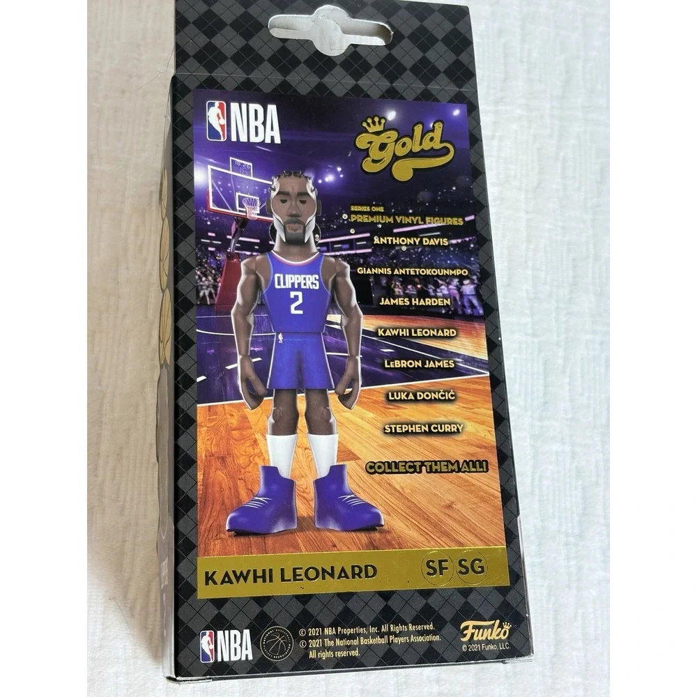 Funko Gold Kawhi Leonard 5-inch Premium Vinyl Figure NBA Clippers